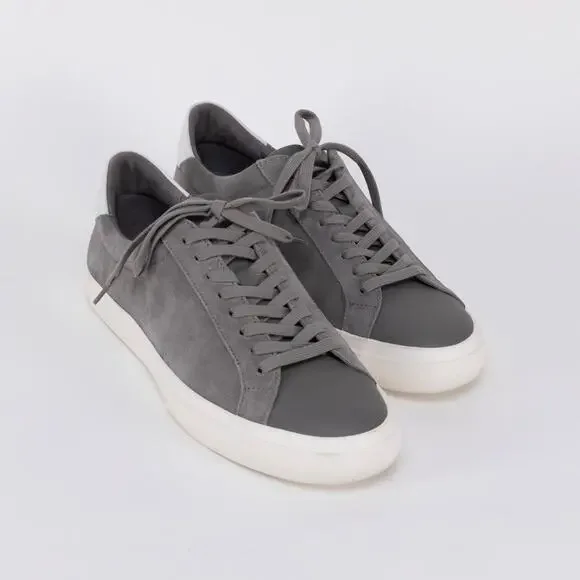Vince Fulton Lace Up Sneakers Smoke Gray Men's Size 10 US